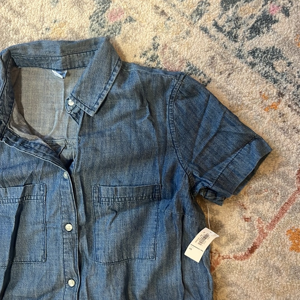 Denim Shirt Dress